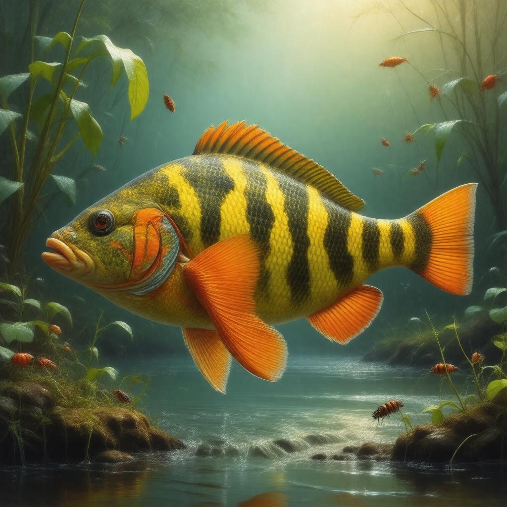 AI-created image of Pumpkinseed