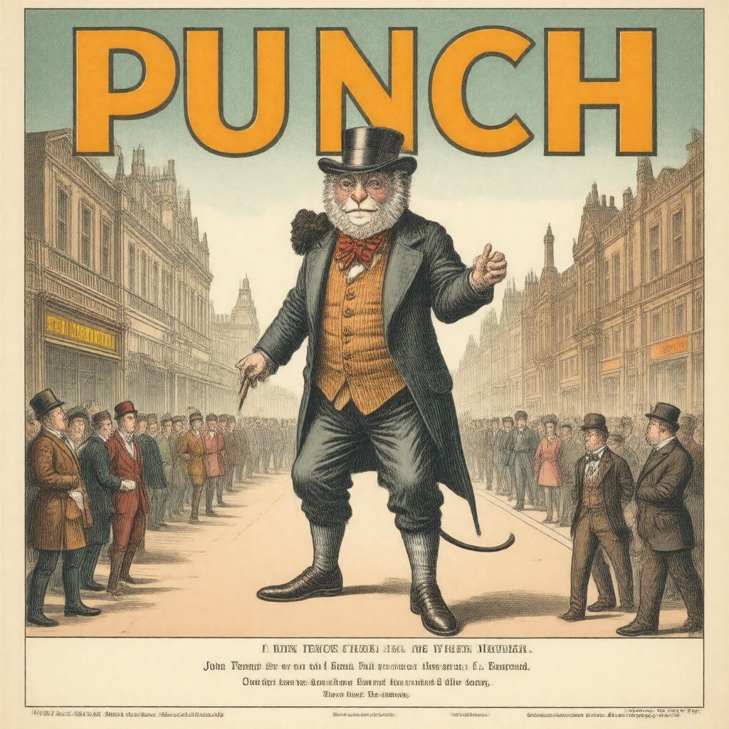 AI-created image of Punch magazine