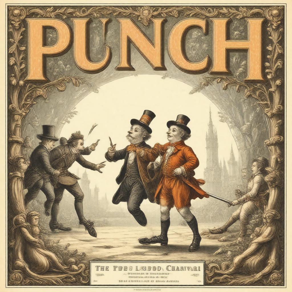 AI-created image of Punch magazine (serial)