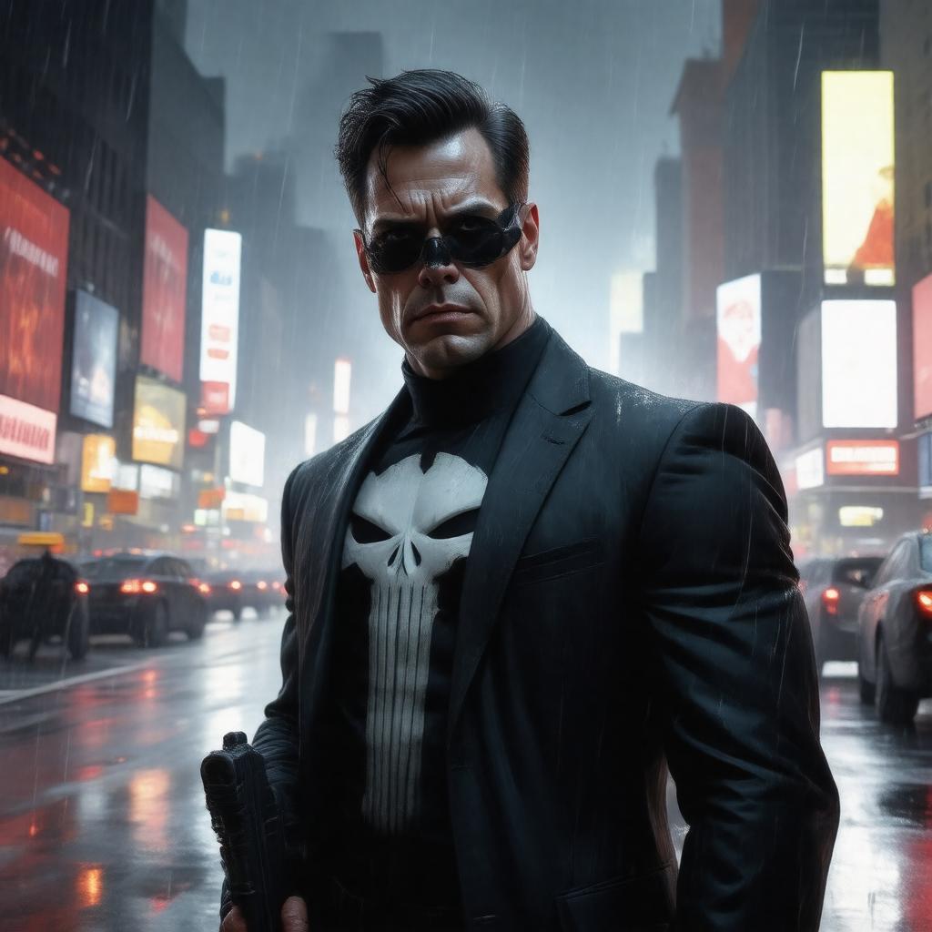 AI-created image of Punisher