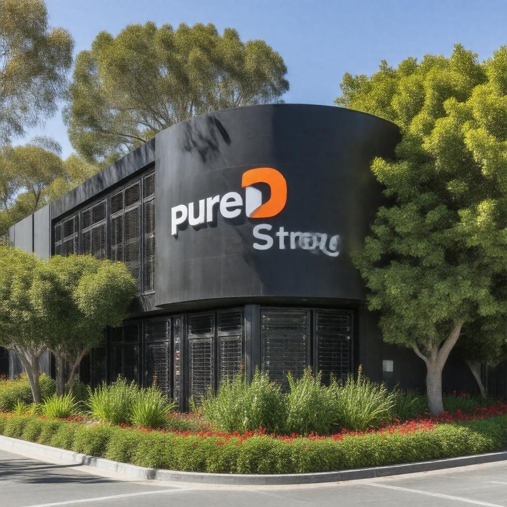 AI-created image of Pure Storage