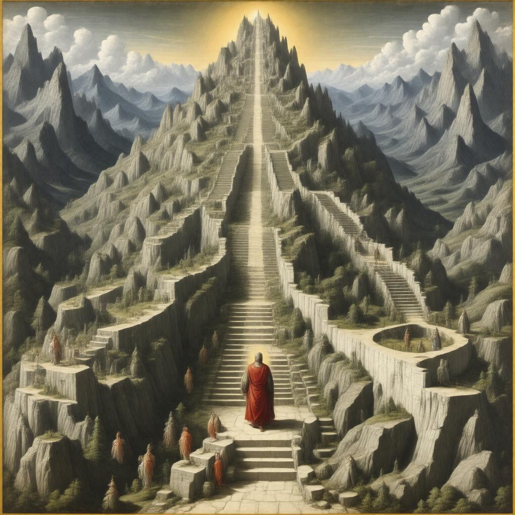 AI-created image of Purgatorio