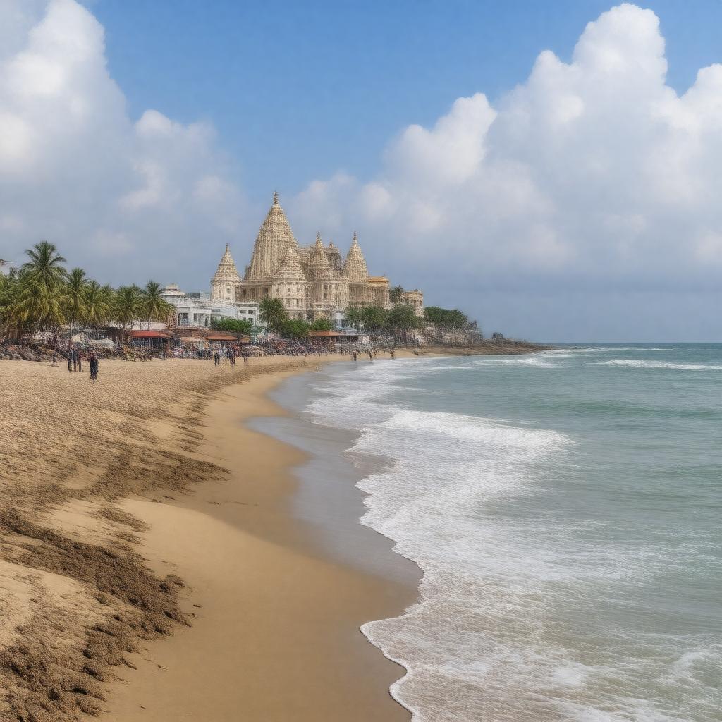 AI-created image of Puri district