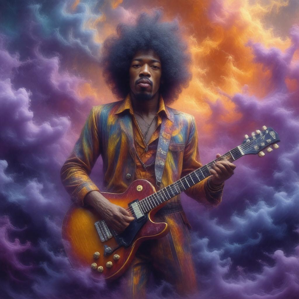 AI-created image of Purple Haze