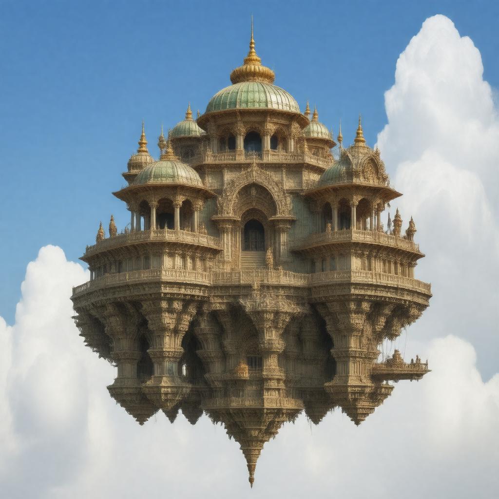 Click to view larger image AI-created image of Pushpaka Vimana