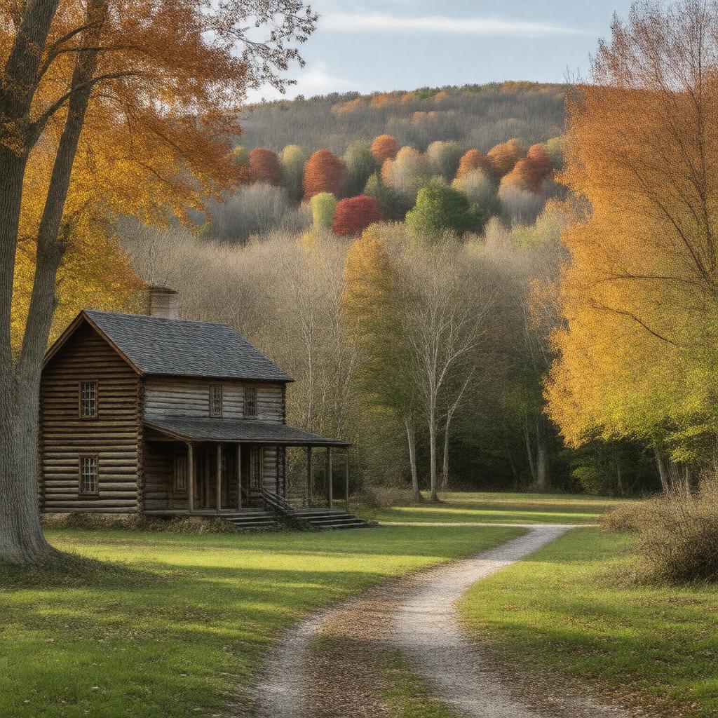 Click to view larger image AI-created image of Putnam Memorial State Park