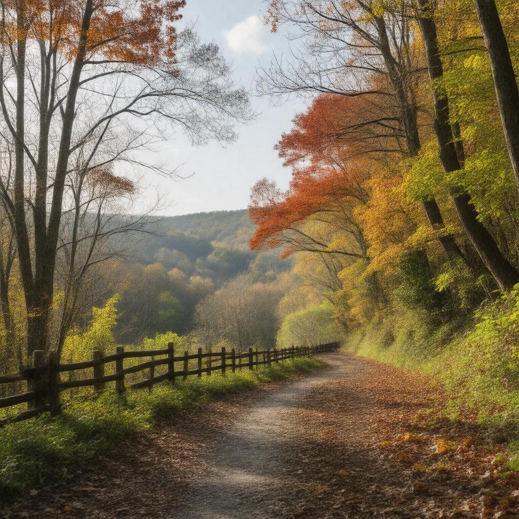 AI-created image of Putnam Memorial State Park, Brooklyn, Connecticut
