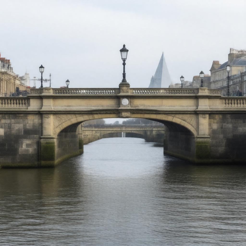Click to view larger image AI-created image of Putney Bridge