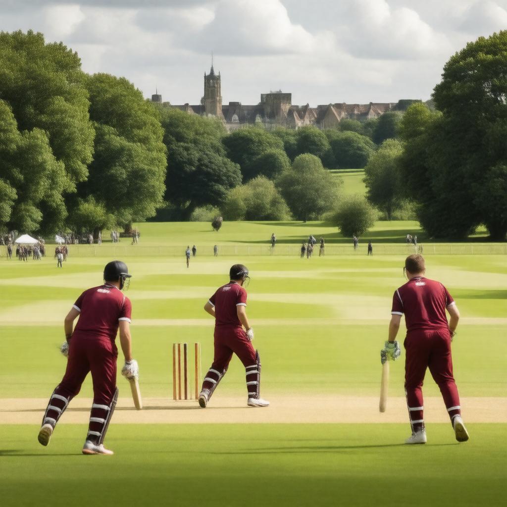 AI-created image of Putney Cricket Club