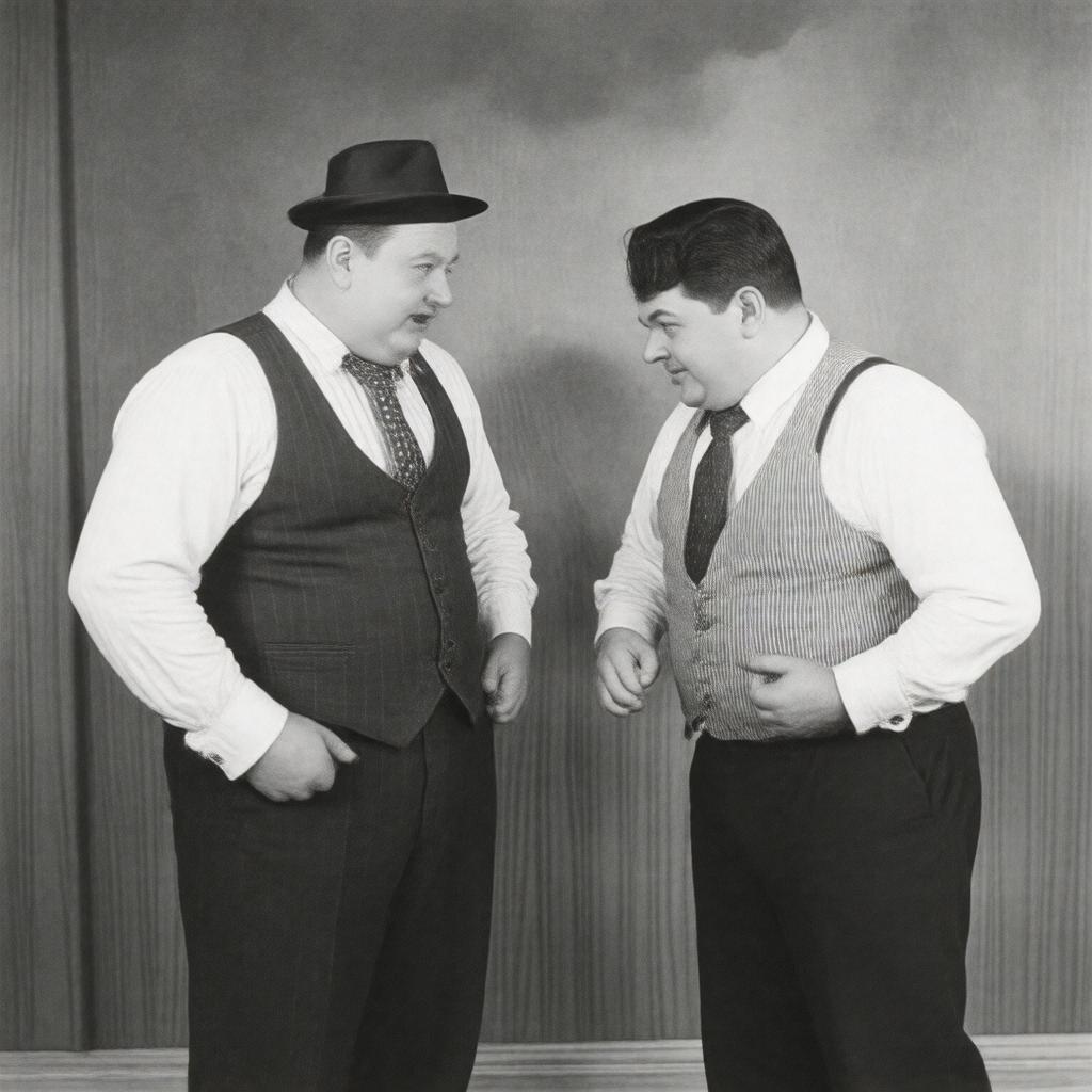 Click to view larger image AI-created image of Putting Pants on Philip