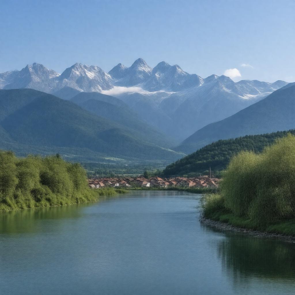 AI-created image of Pyrénées-Atlantiques