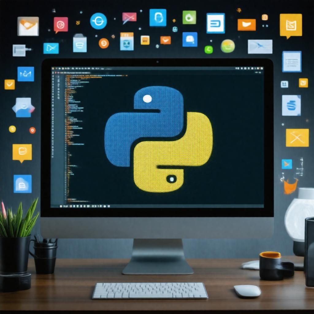 AI-created image of Python