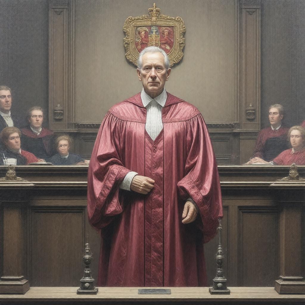 Click to view larger image AI-created image of QC (Queen's Counsel)