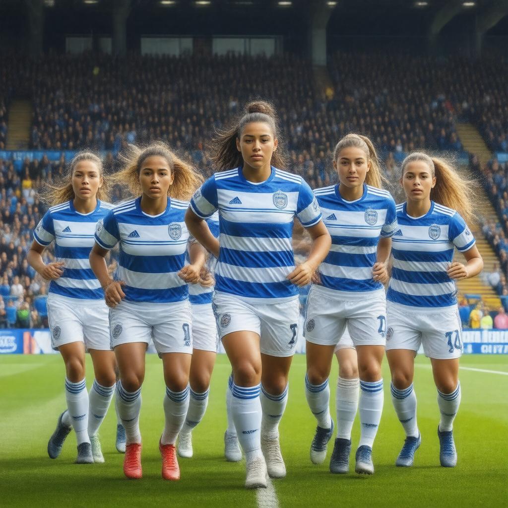 AI-created image of QPR Women
