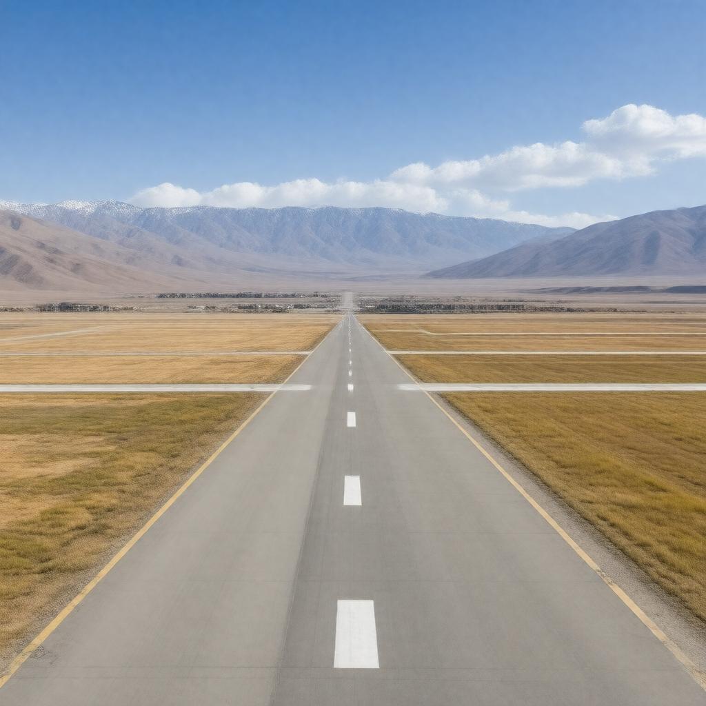 AI-created image of Qamdo Bamda Airport