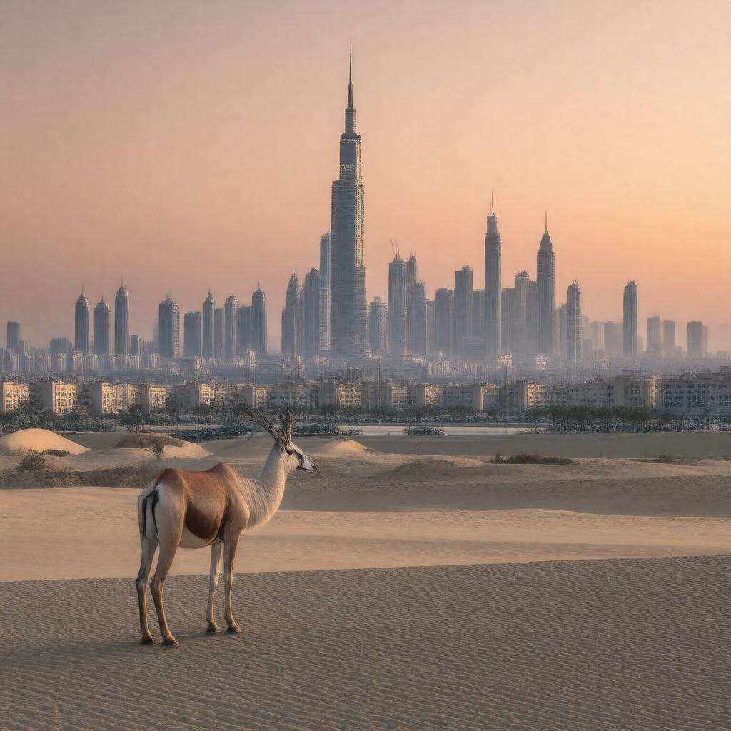 AI-created image of Qatar