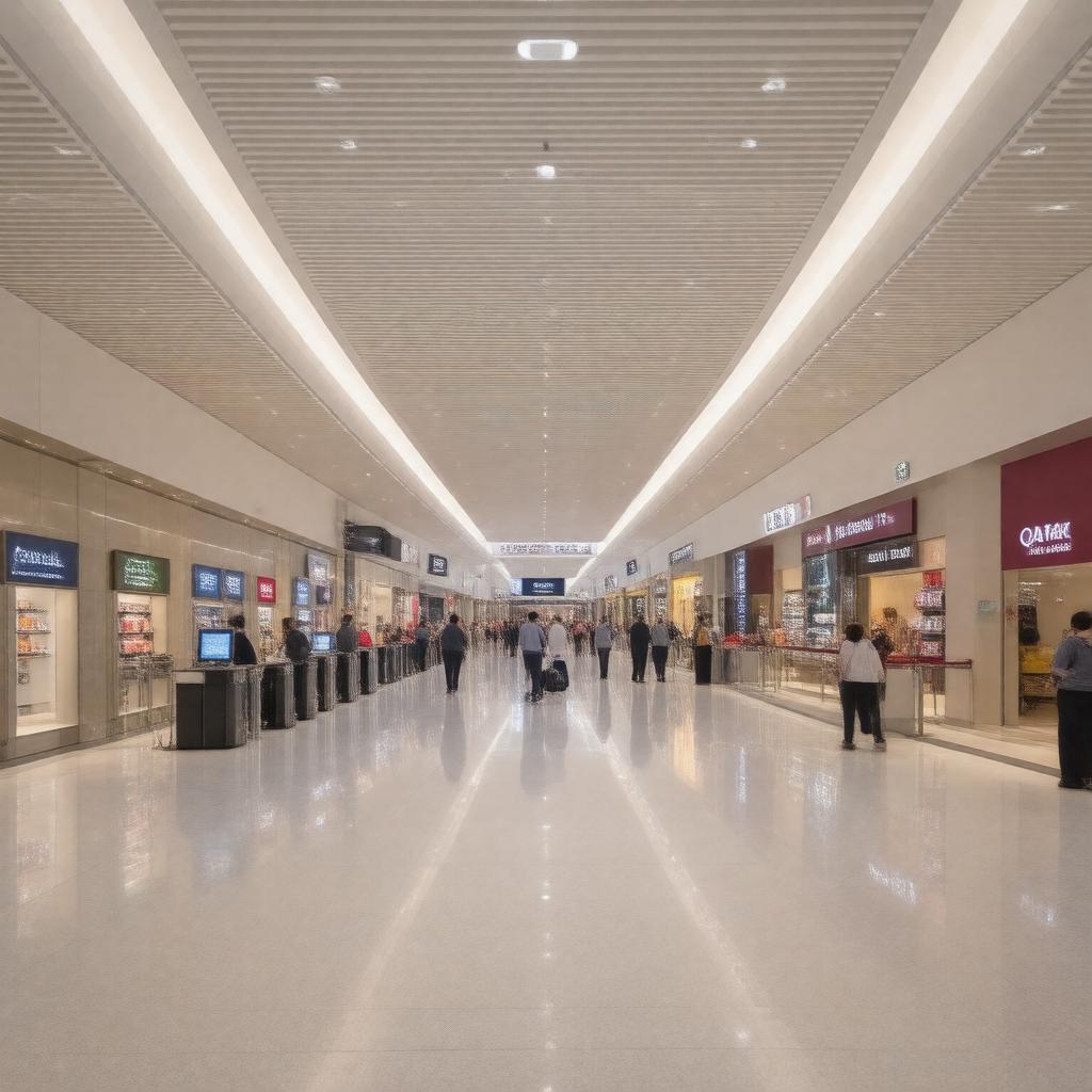 AI-created image of Qatar Duty Free