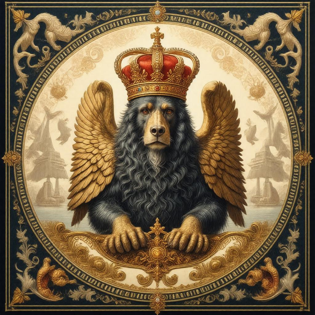 AI-created image of Qatari Royal Family