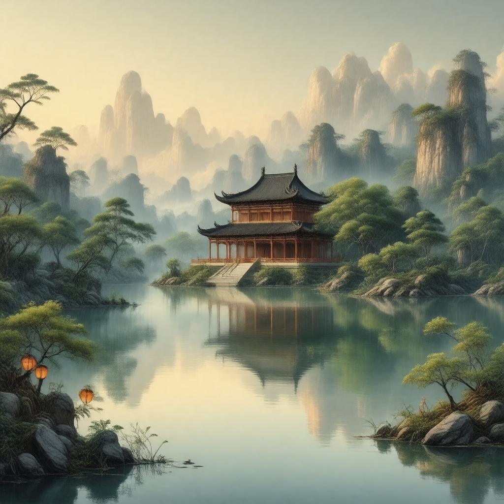 AI-created image of Qing dynasty (early)