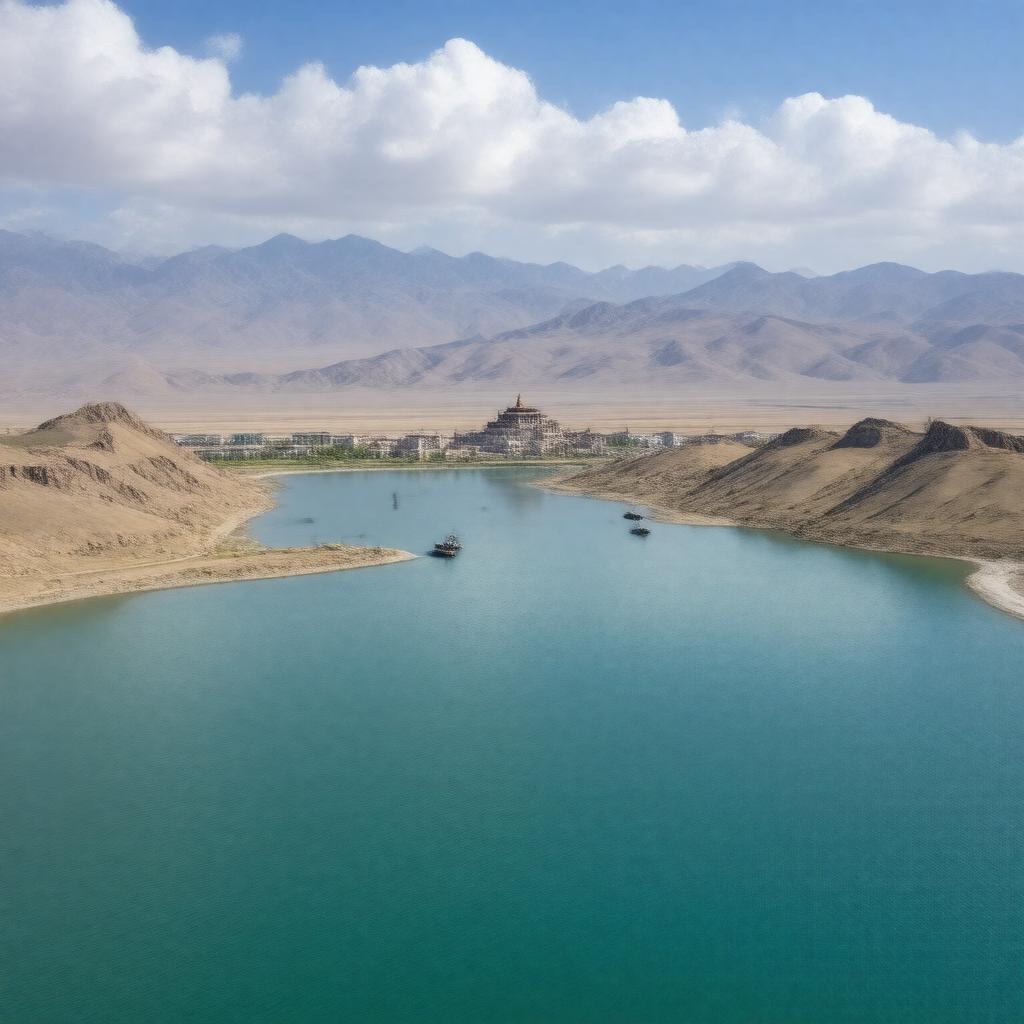 AI-created image of Qinghai