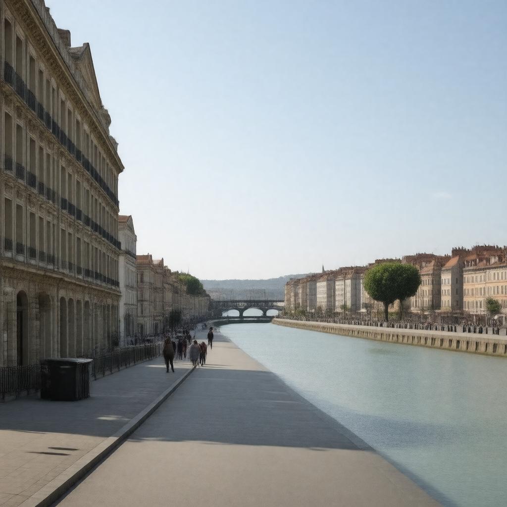 AI-created image of Quai André Lassagne
