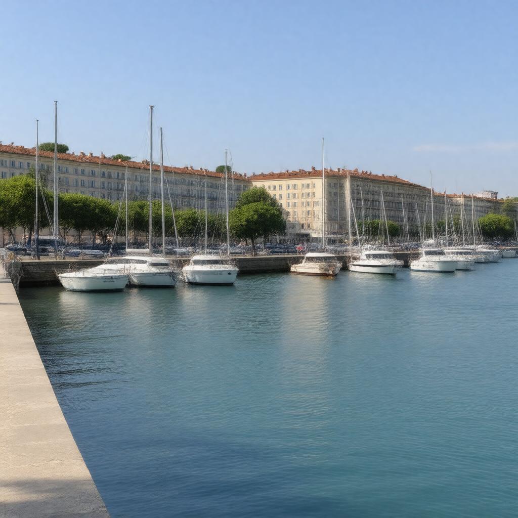 AI-created image of Quai Claude Bernard