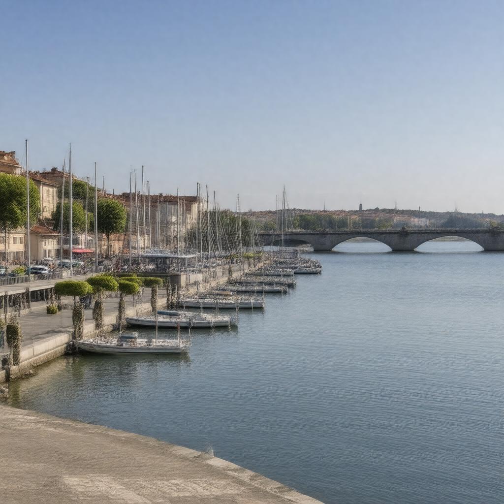 AI-created image of Quai Jean Moulin