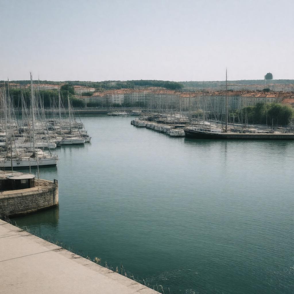 AI-created image of Quai Jules Courmont