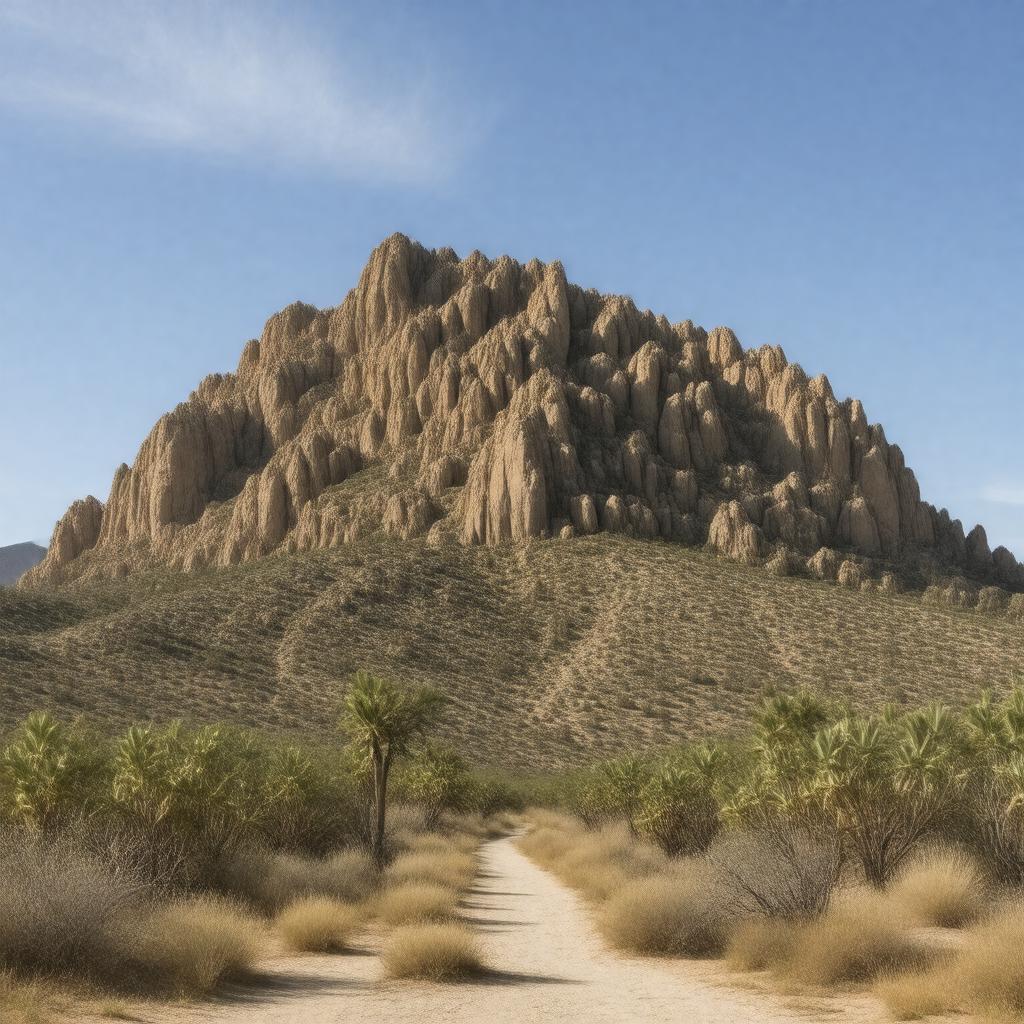 Click to view larger image AI-created image of Quail Mountain