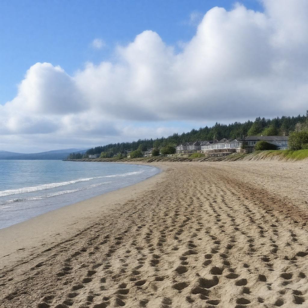 AI-created image of Qualicum Beach
