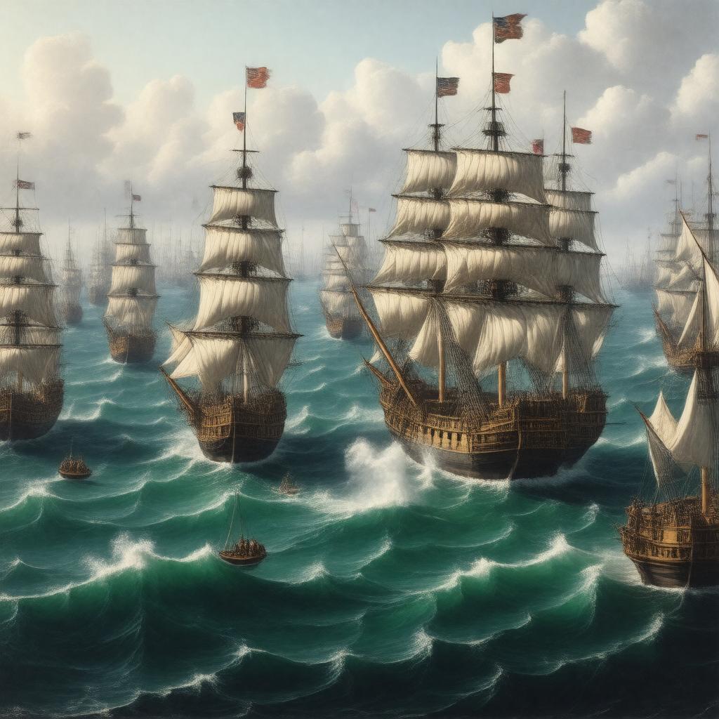 AI-created image of Quasi-War