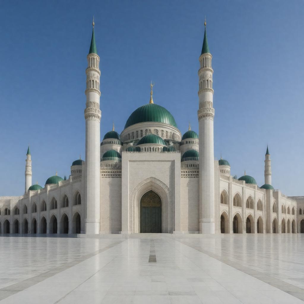 AI-created image of Quba Mosque