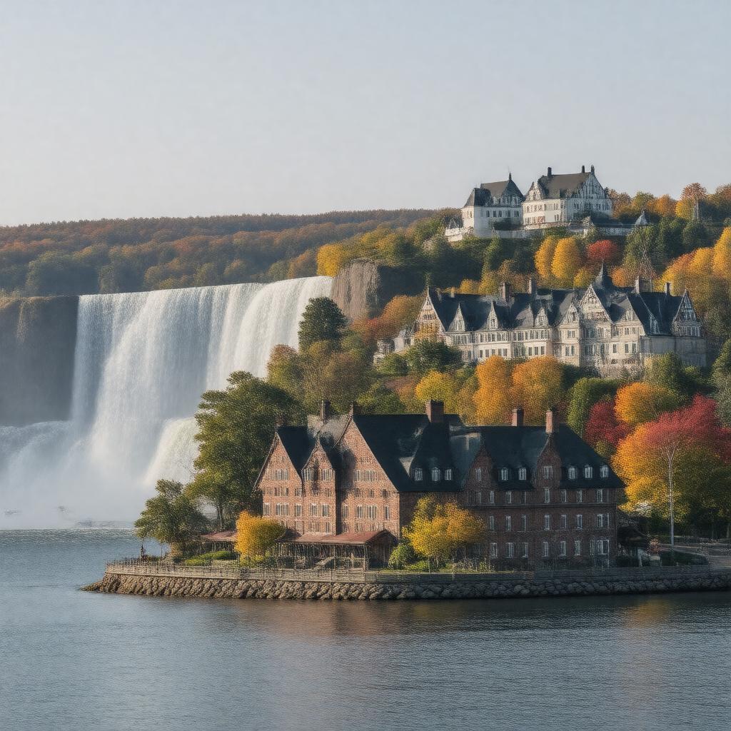 AI-created image of Quebec, Canada