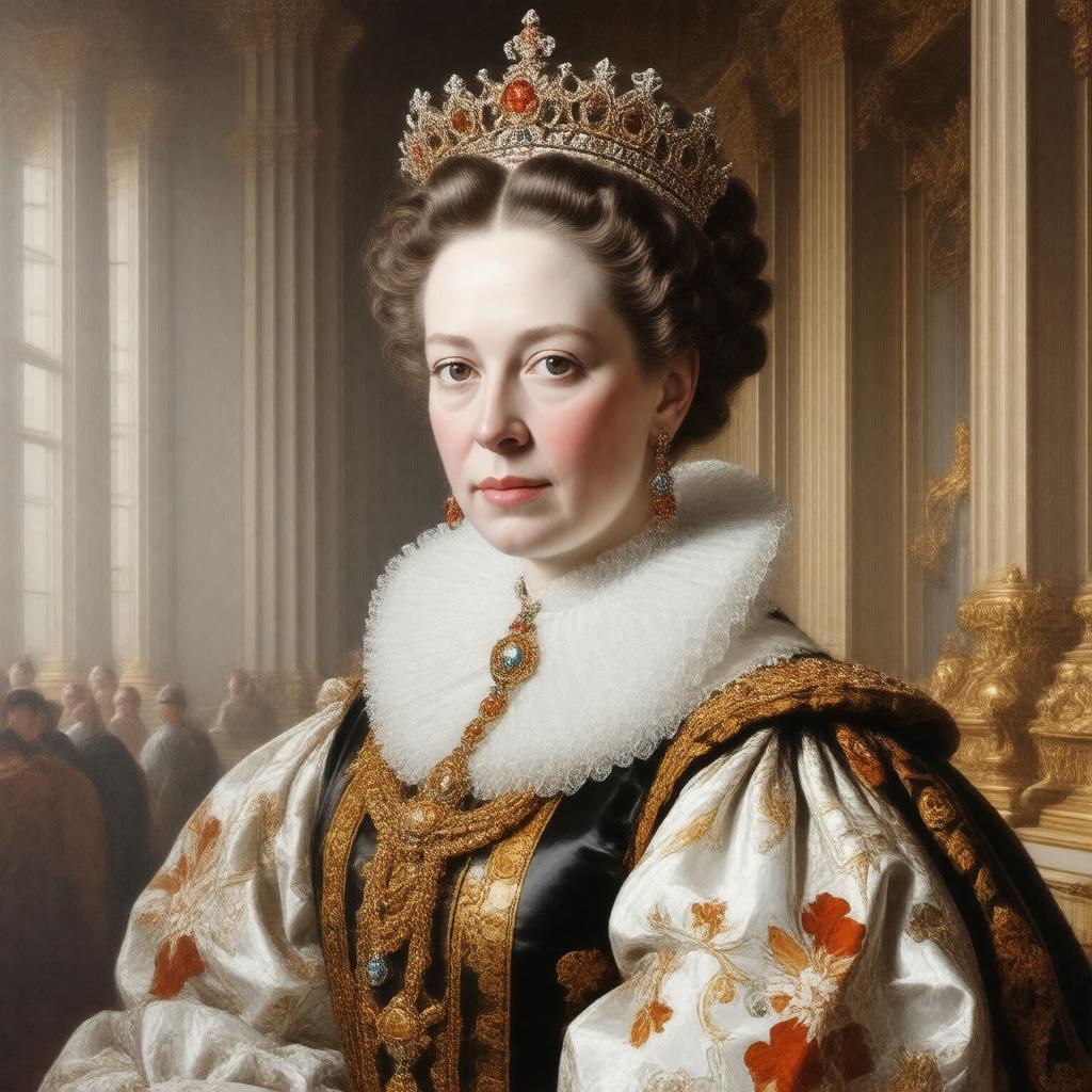 AI-created image of Queen Anne