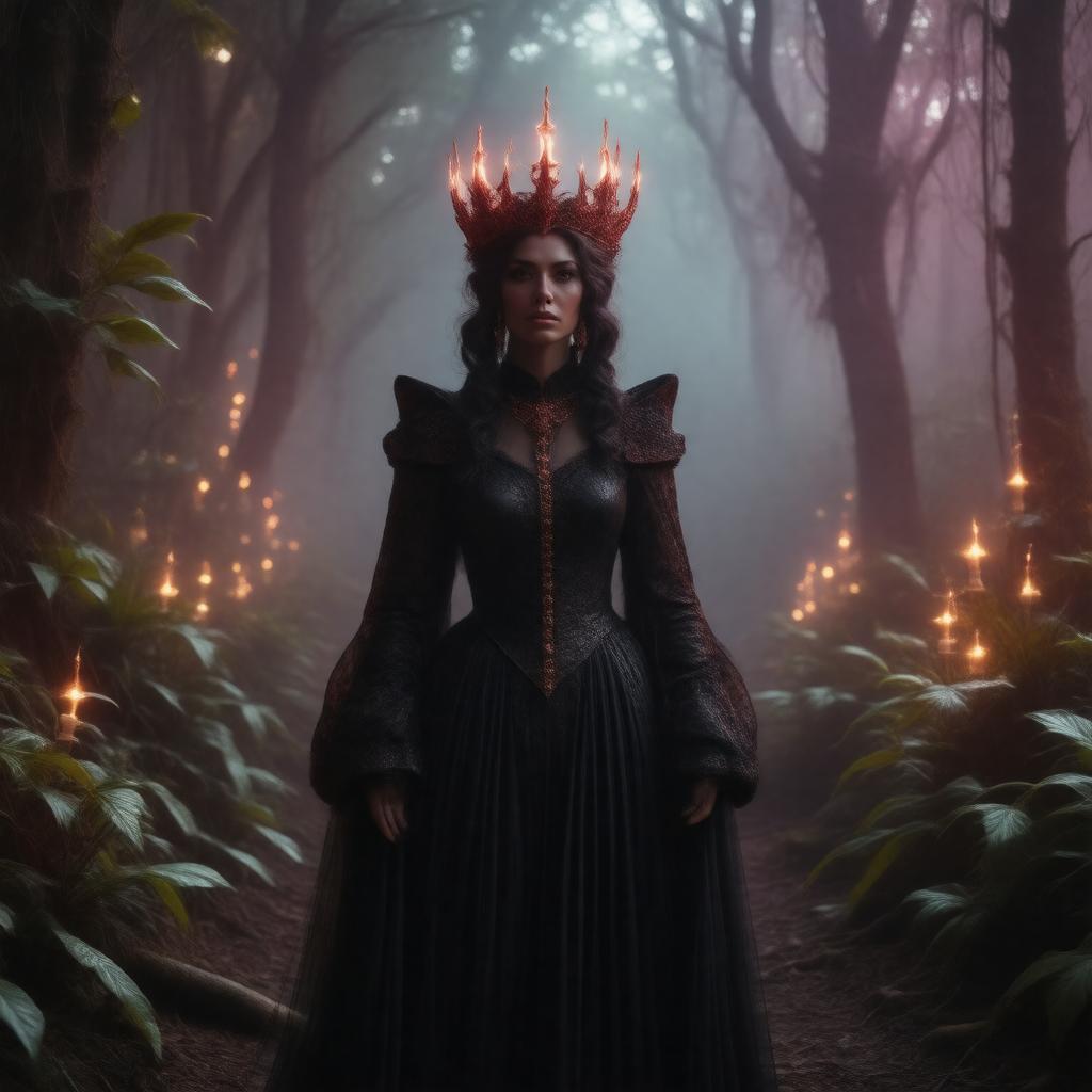 Click to view larger image AI-created image of Queen Bavmorda