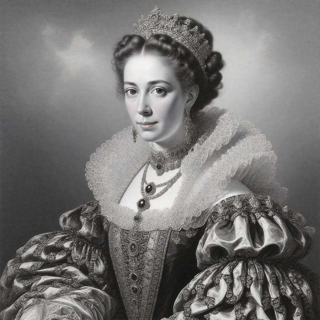 AI-created image of Queen Caroline