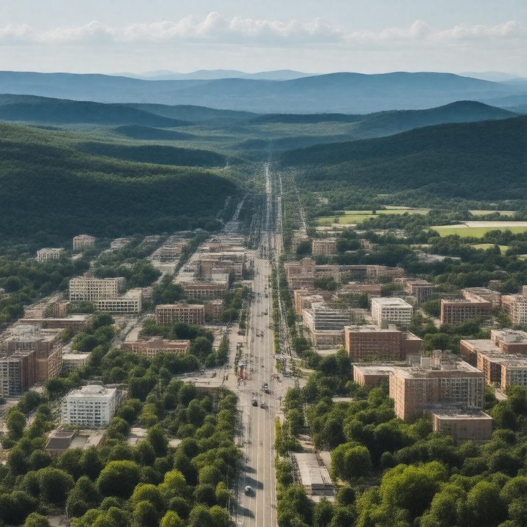 AI-created image of Queen City of the Ozarks