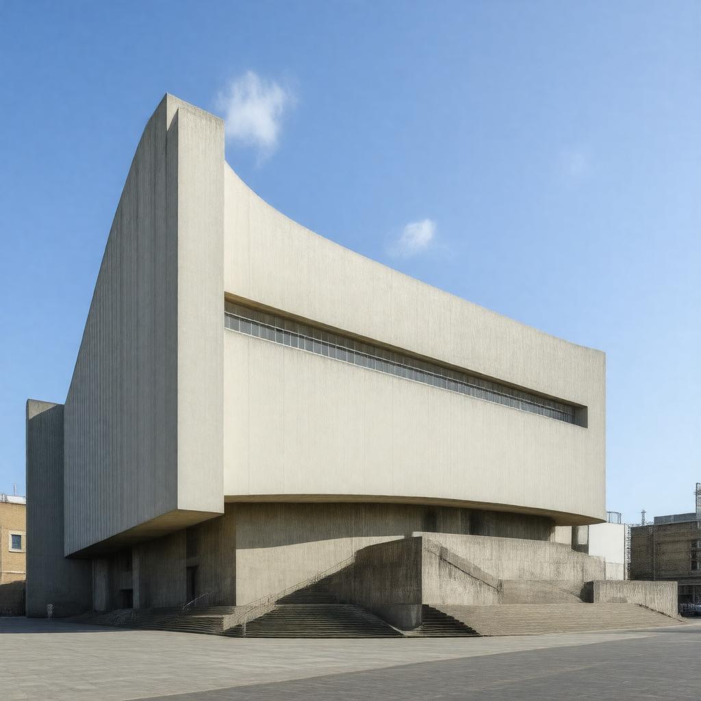 Click to view larger image AI-created image of Queen Elizabeth Hall