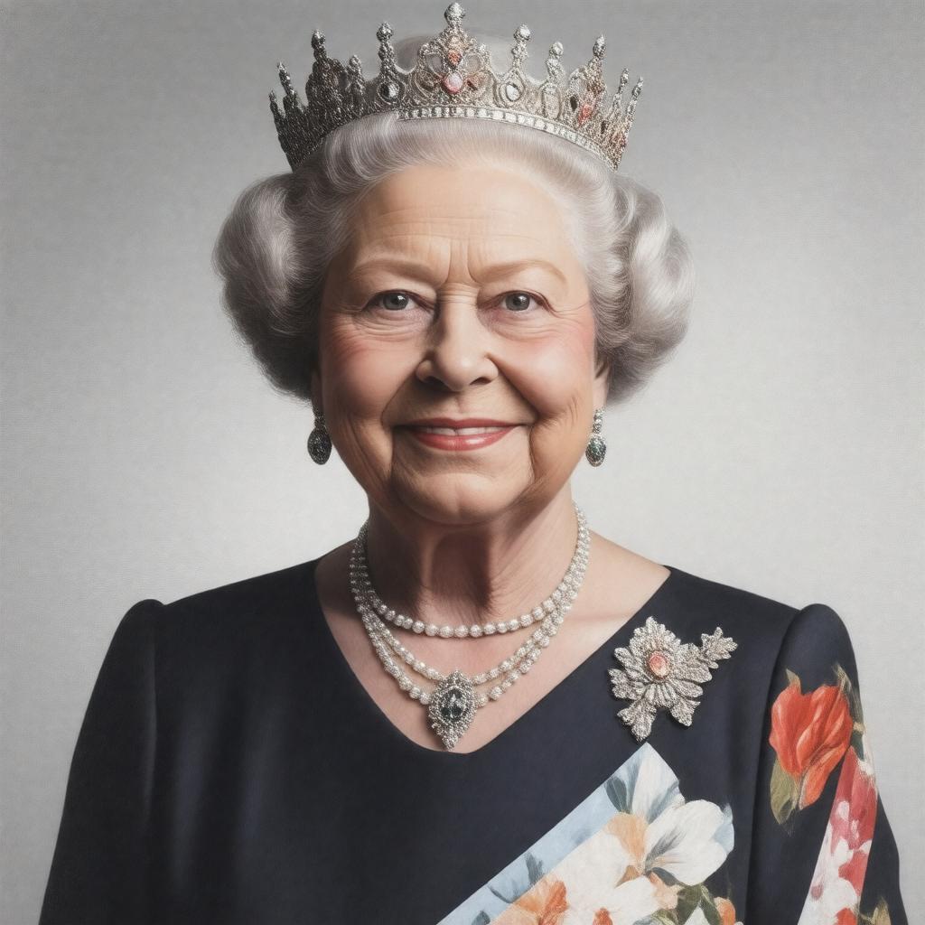 AI-created image of Queen Juliana of the Netherlands