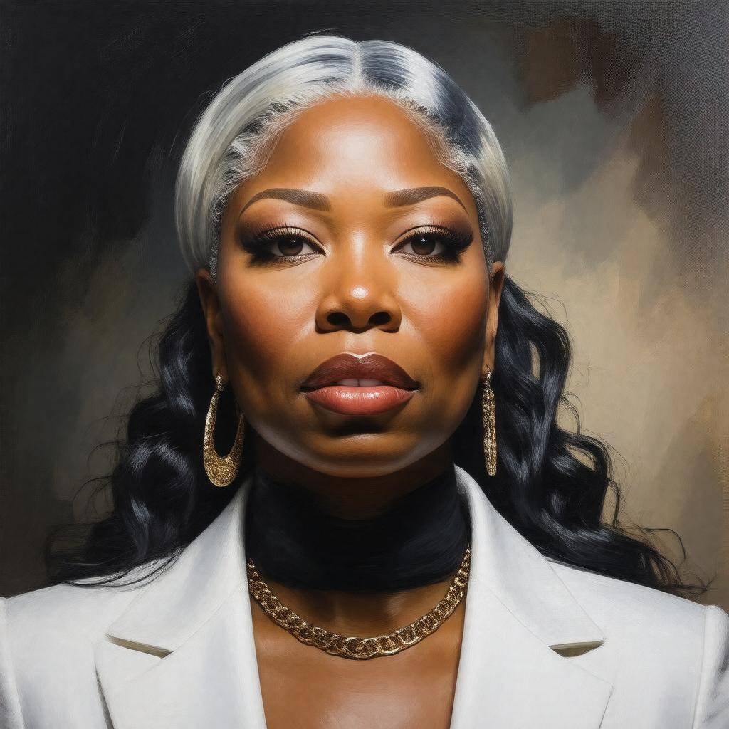 AI-created image of Queen Latifah
