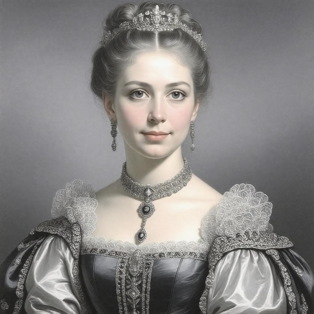 AI-created image of Queen Louise of Prussia