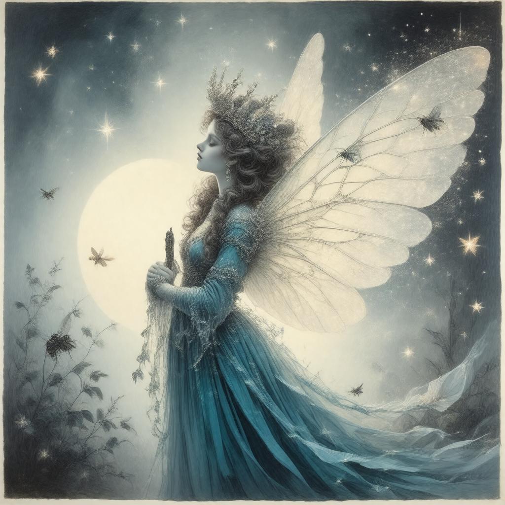 Click to view larger image AI-created image of Queen Mab