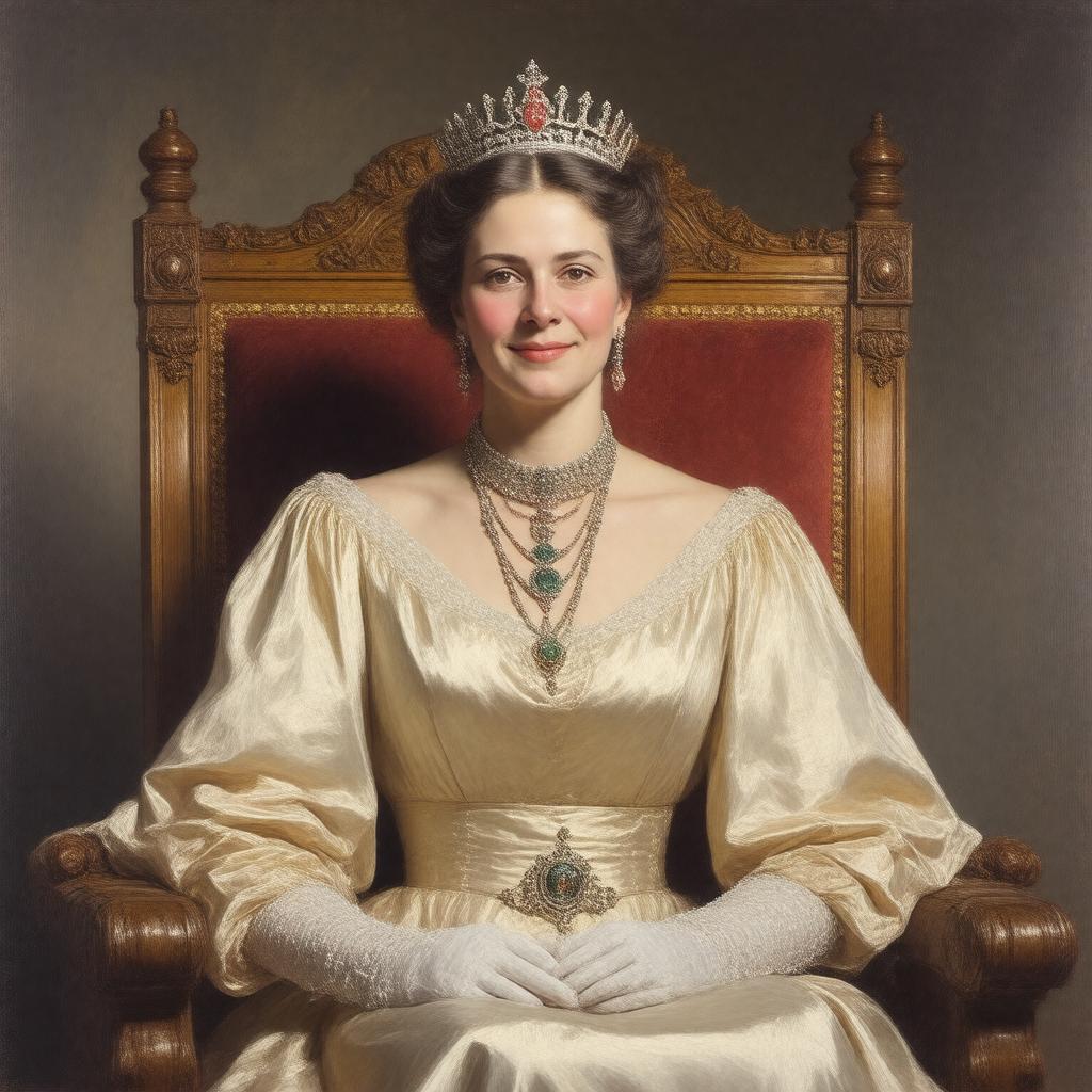 AI-created image of Queen Marie of Romania