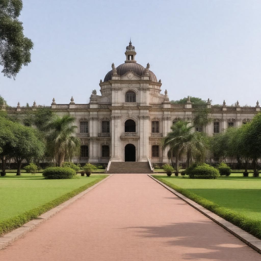 AI-created image of Queen Mary College