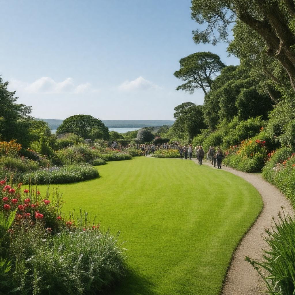 AI-created image of Queen Mary Gardens