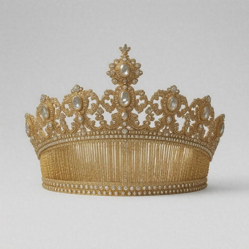 Click to view larger image AI-created image of Queen Mary's Russian Fringe Tiara