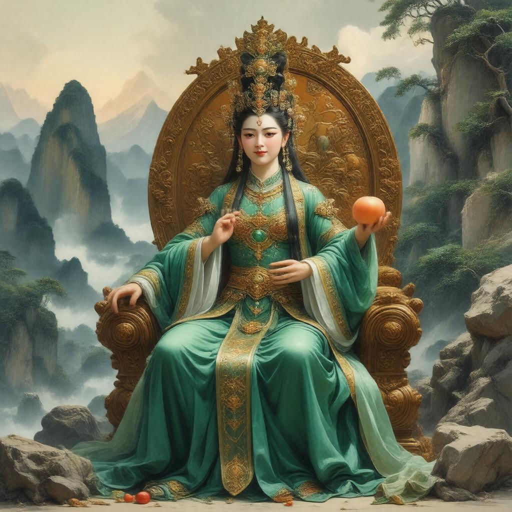 AI-created image of Queen Mother of the West