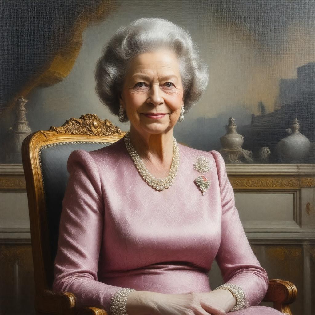 AI-created image of Queen Sofia of Spain