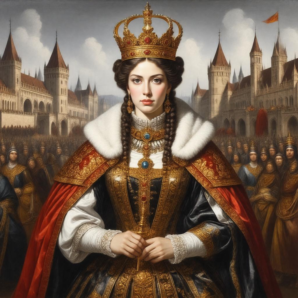 AI-created image of Queen Tamar