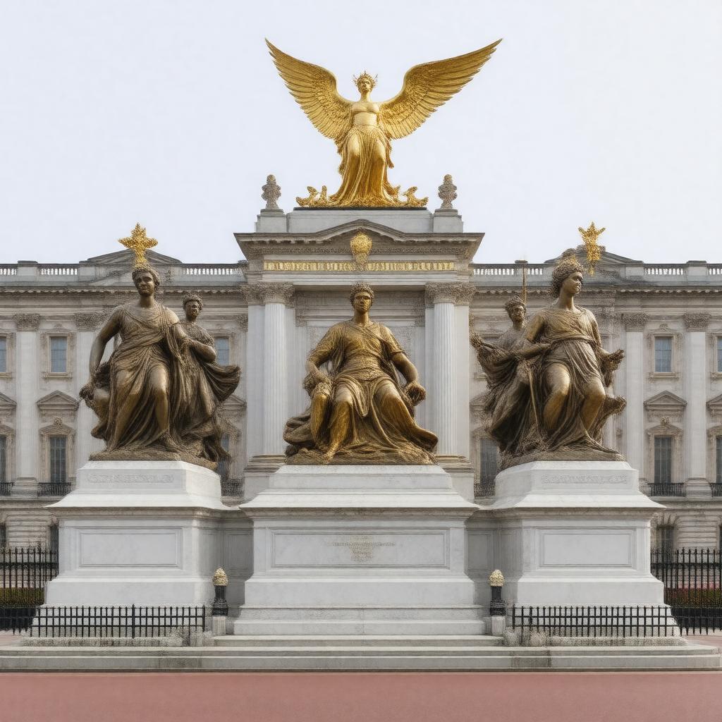 AI-created image of Queen Victoria Memorial